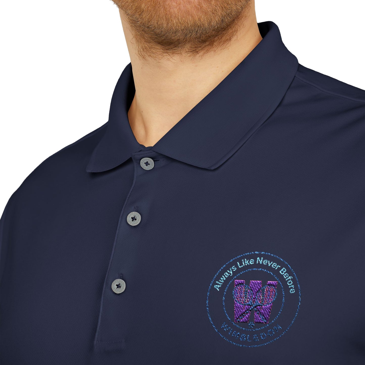 Wimbledon Adidas Tennis Polo Shirt 1