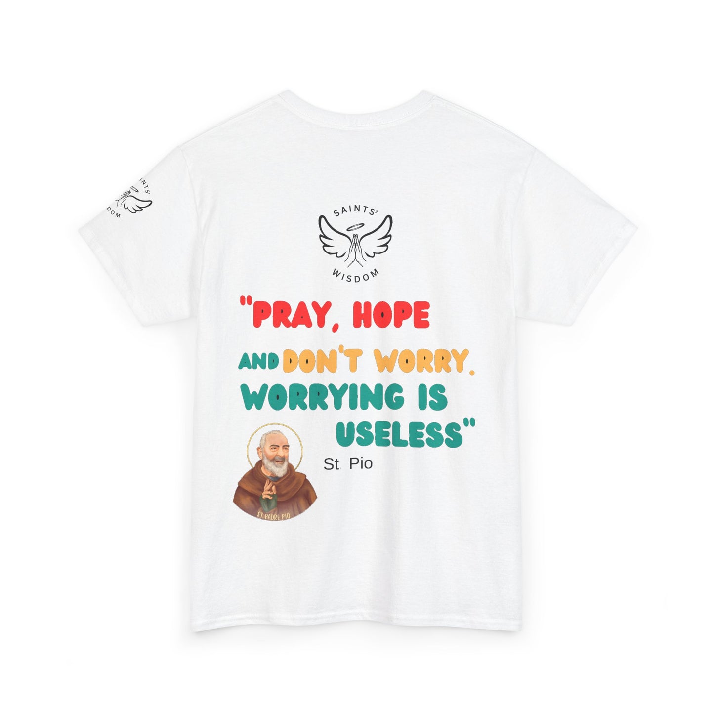 St Padre Pio Quote T-Shirt (CT)