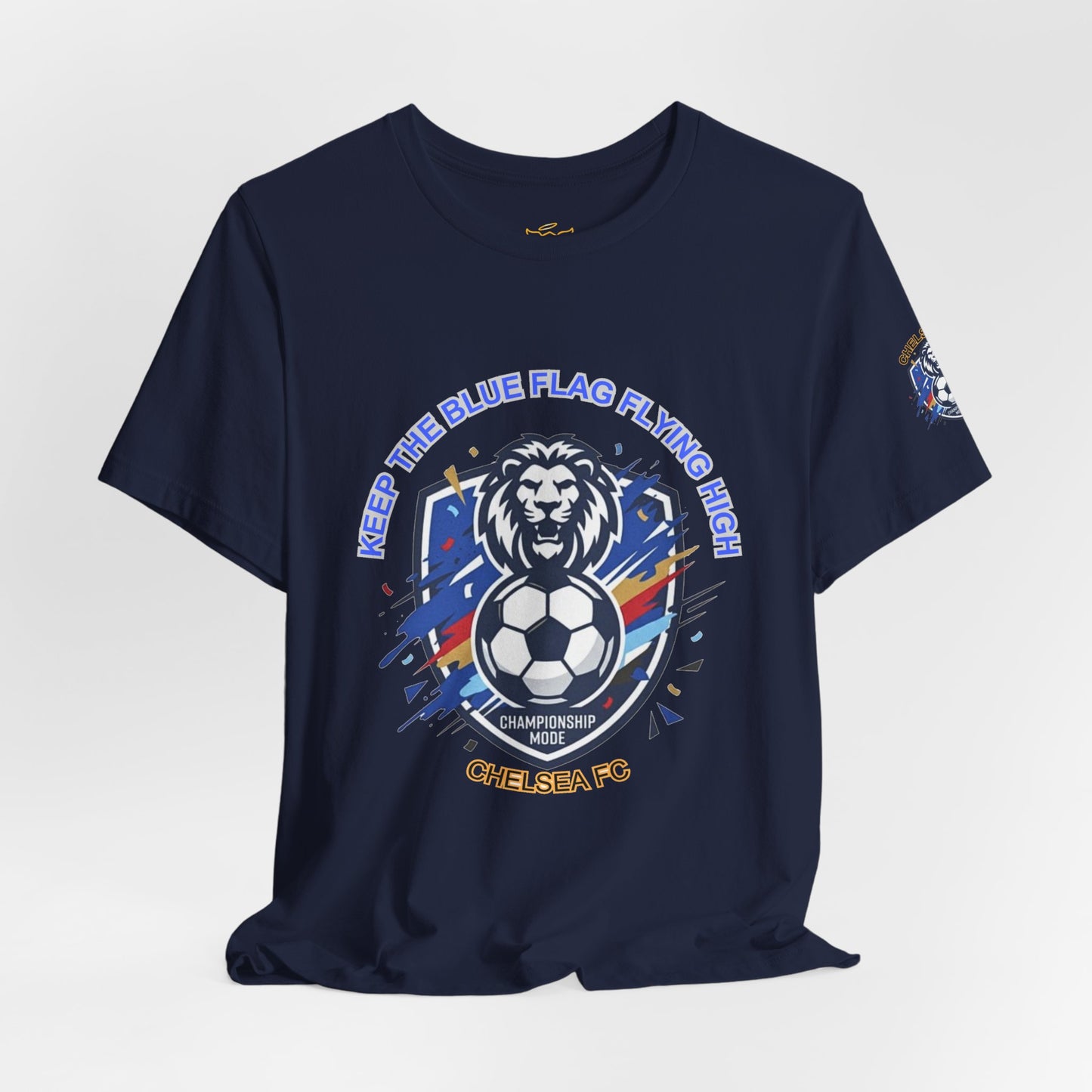 Keep the Blue Flag Flying High Tee | Retro Soccer, Chelsea Pride - Trending Novelties & Gifts