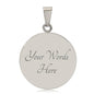 Catholic Saints Pendant - St. Florian Patron of Firefighters medal (c)