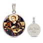 CATHOLIC SAINTS PENDANT - ST. GERARD MAJELLA PATRON OF EXPECTANT MOTHERS (C)