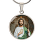 Catholic Saints Pendant - St. Jude Thaddeus Medal (c)