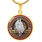 Catholic Saints Pendant - St. Florian Patron of Firefighters medal (c)