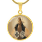 Catholic Saints Pendant - The Blessed Virgin Mary's Miraculous Medal (c)
