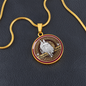 Catholic Saints Pendant - St. Florian Patron of Firefighters medal (c)
