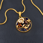 CATHOLIC SAINTS PENDANT - ST. GERARD MAJELLA PATRON OF EXPECTANT MOTHERS (C)