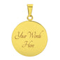 CATHOLIC SAINTS PENDANT - ST. MONICA PATRON OF MOTHERS (C)
