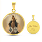 Catholic Saints Pendant - The Blessed Virgin Mary's Miraculous Medal (c)