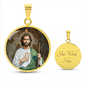 Catholic Saints Pendant - St. Jude Thaddeus Medal (c)