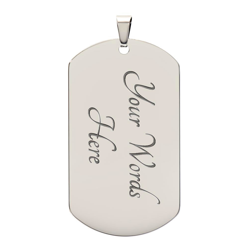 Catholic Saints Pendant - St. Philip Neri's Luxury Graphic Dog Tag Necklace (C)