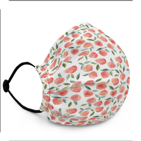 Petite Floral Premium Reusable Face mask With Filter Pocket - Trending Novelties & Gifts