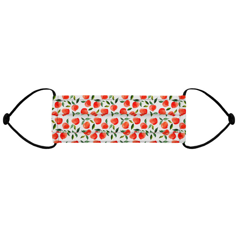 Peachy Ditsy Premium Reusable face mask