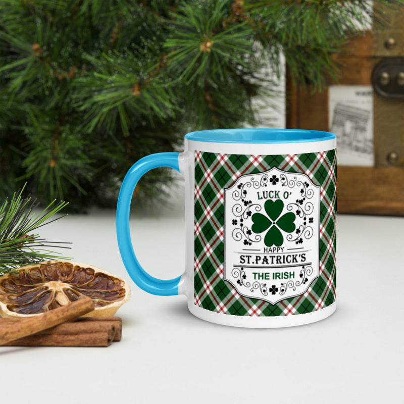 St. Patrick's Luck of the Irish Mug with Color Inside