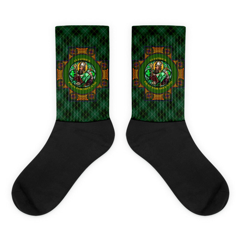 St. Patrick's Pray for Ireland Socks