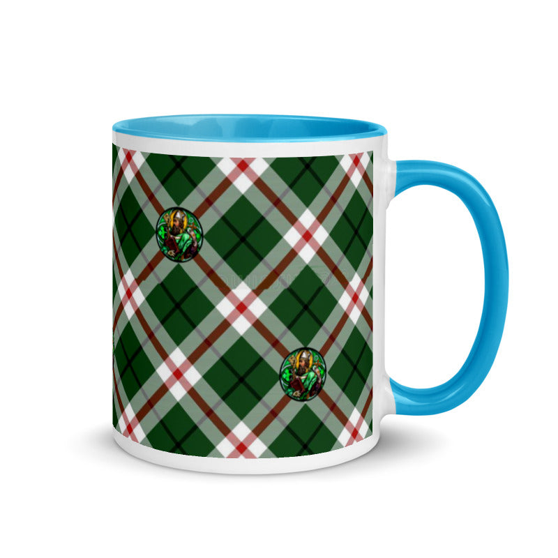 St. Patrick's Tartan Pattern Coffee Mug
