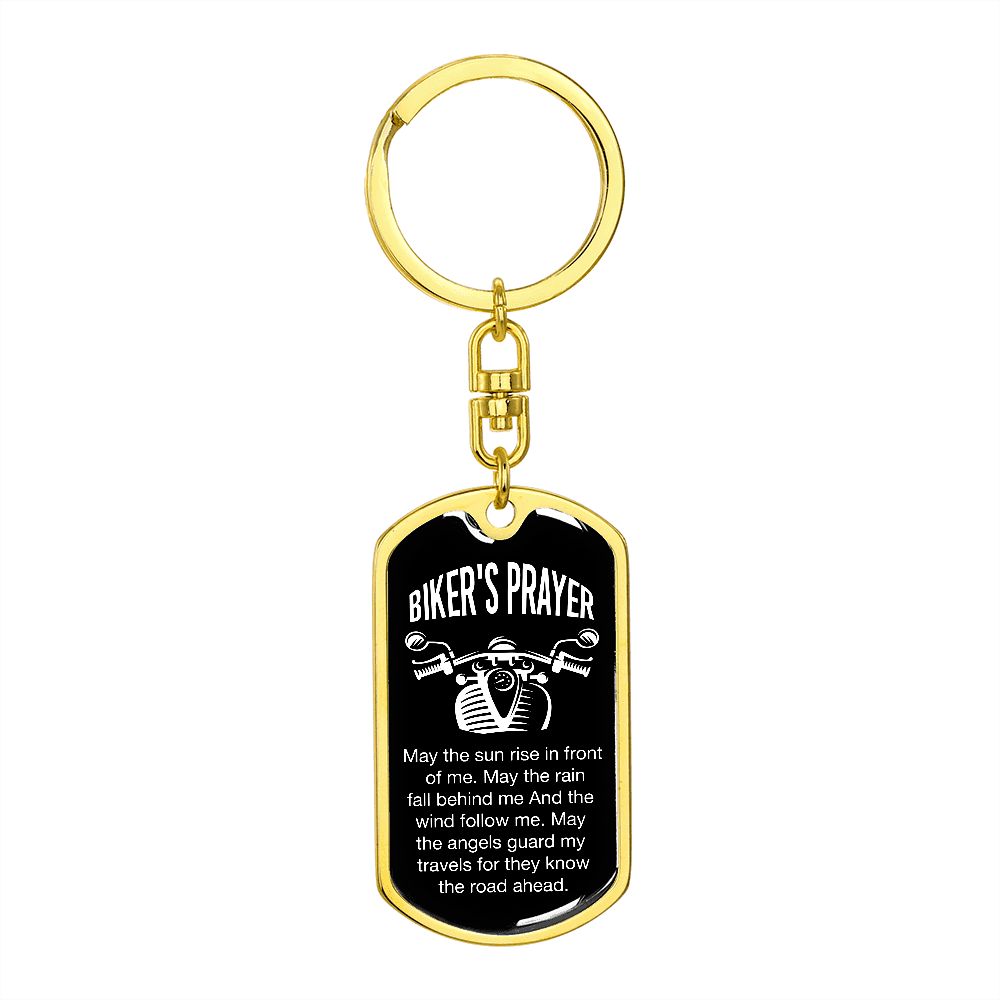 Born To Ride Bikers Dog Tag Keychain, customize engraving keychain