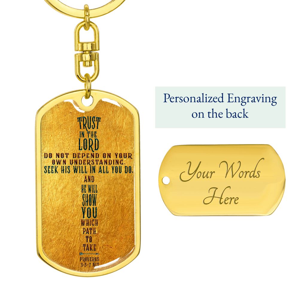 Graphic Design Cross dogtag love keychain, customize engraving keychain
