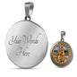 St. Peregrine Medal Patron of Cancer Patients with custom engraving