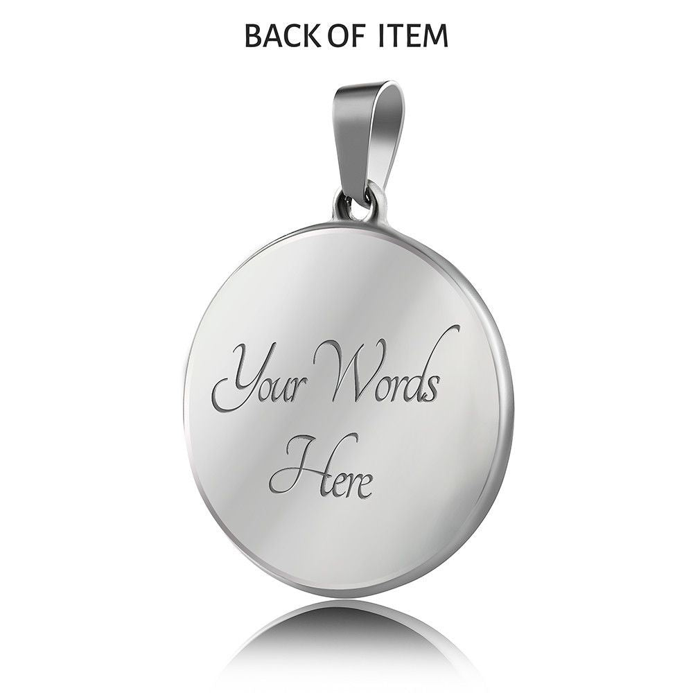 Sacred Heart of Jesus First Communion Medal with custom engraving