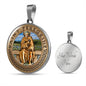 St. Peregrine Medal Patron of Cancer Patients with custom engraving