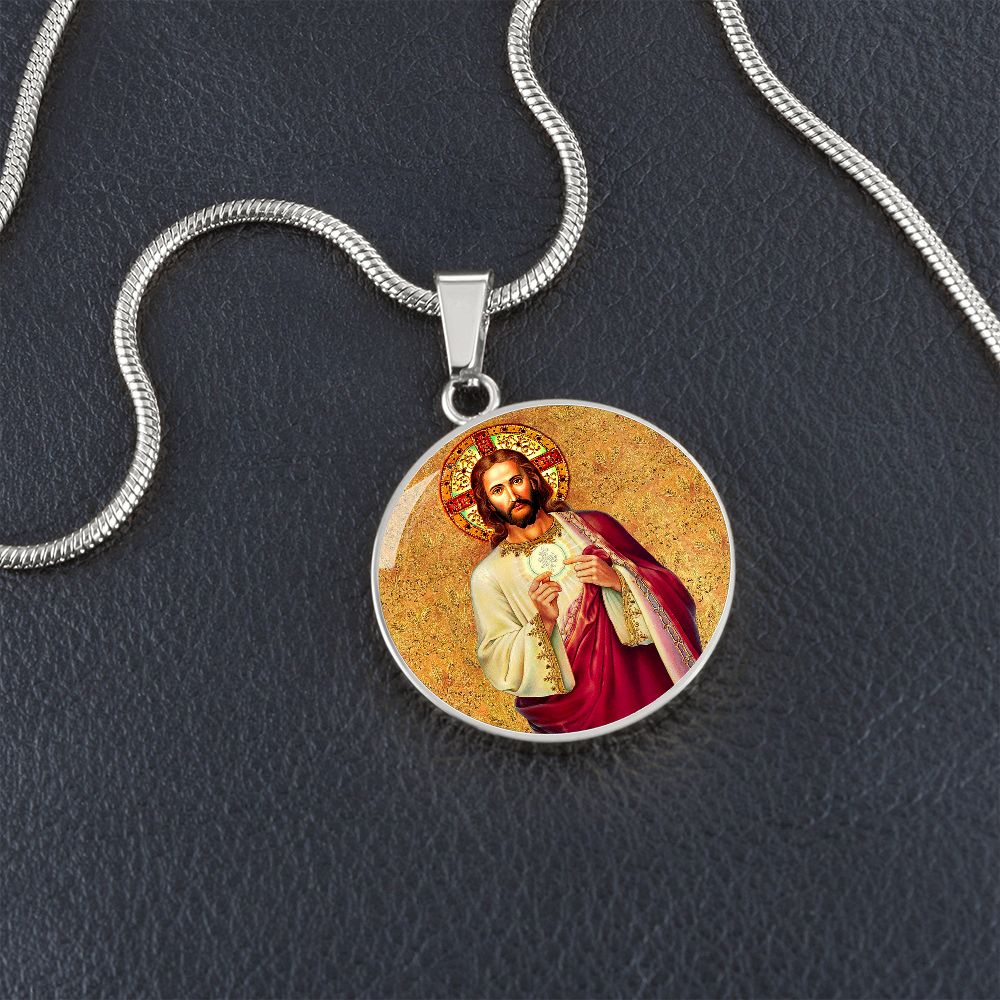 Sacred Heart of Jesus First Communion Medal