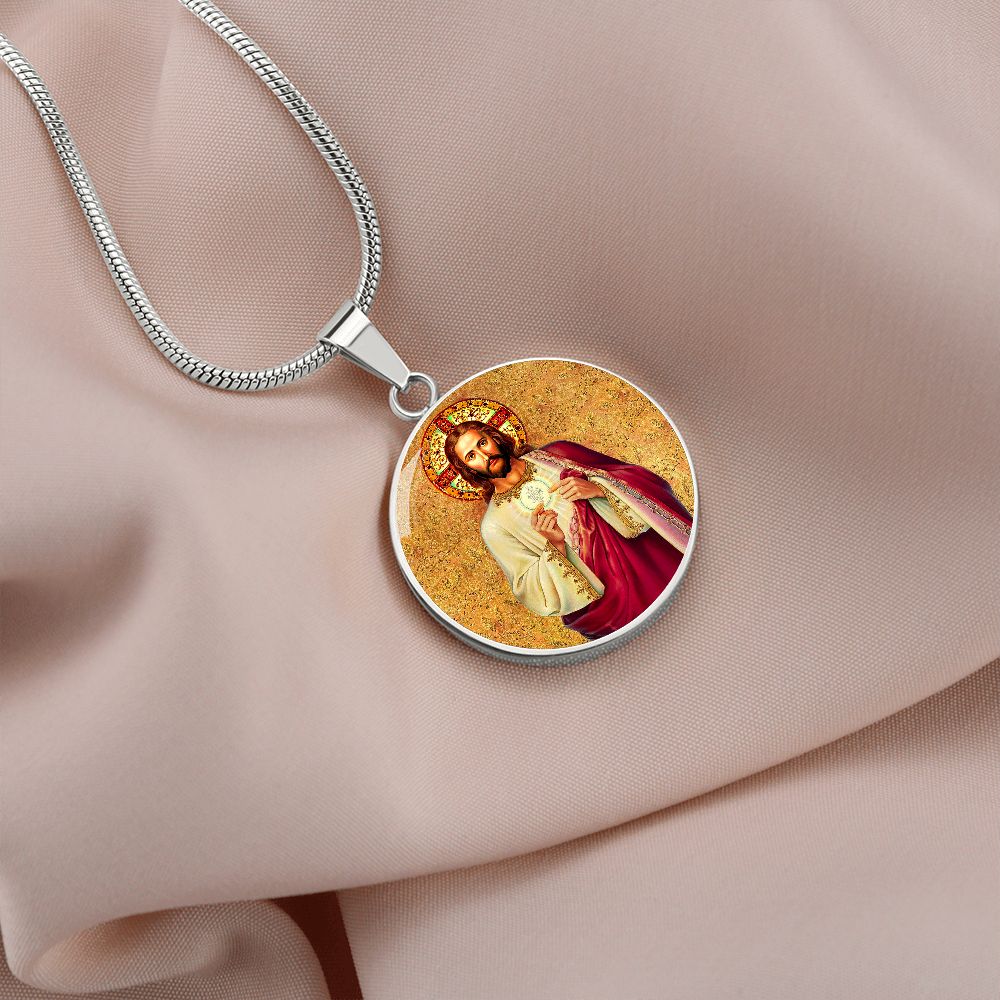 Sacred Heart of Jesus First Communion Medal