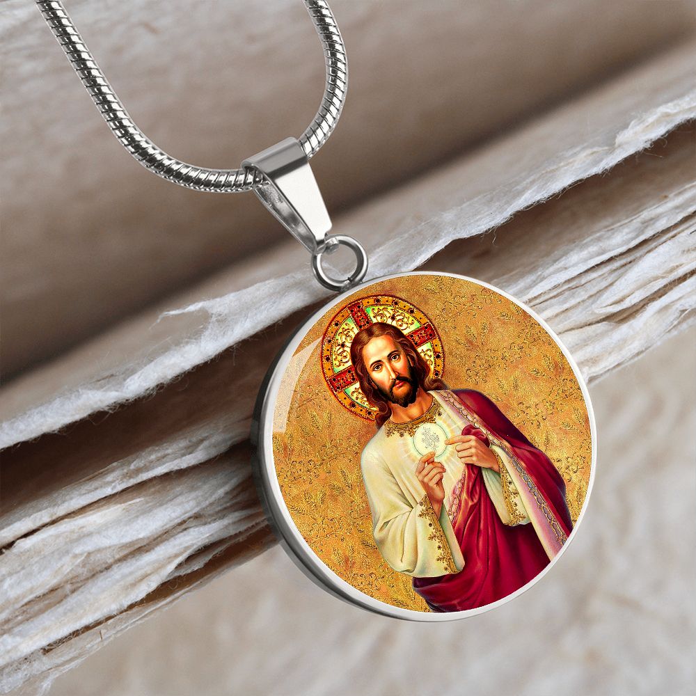 Sacred Heart of Jesus First Communion Medal