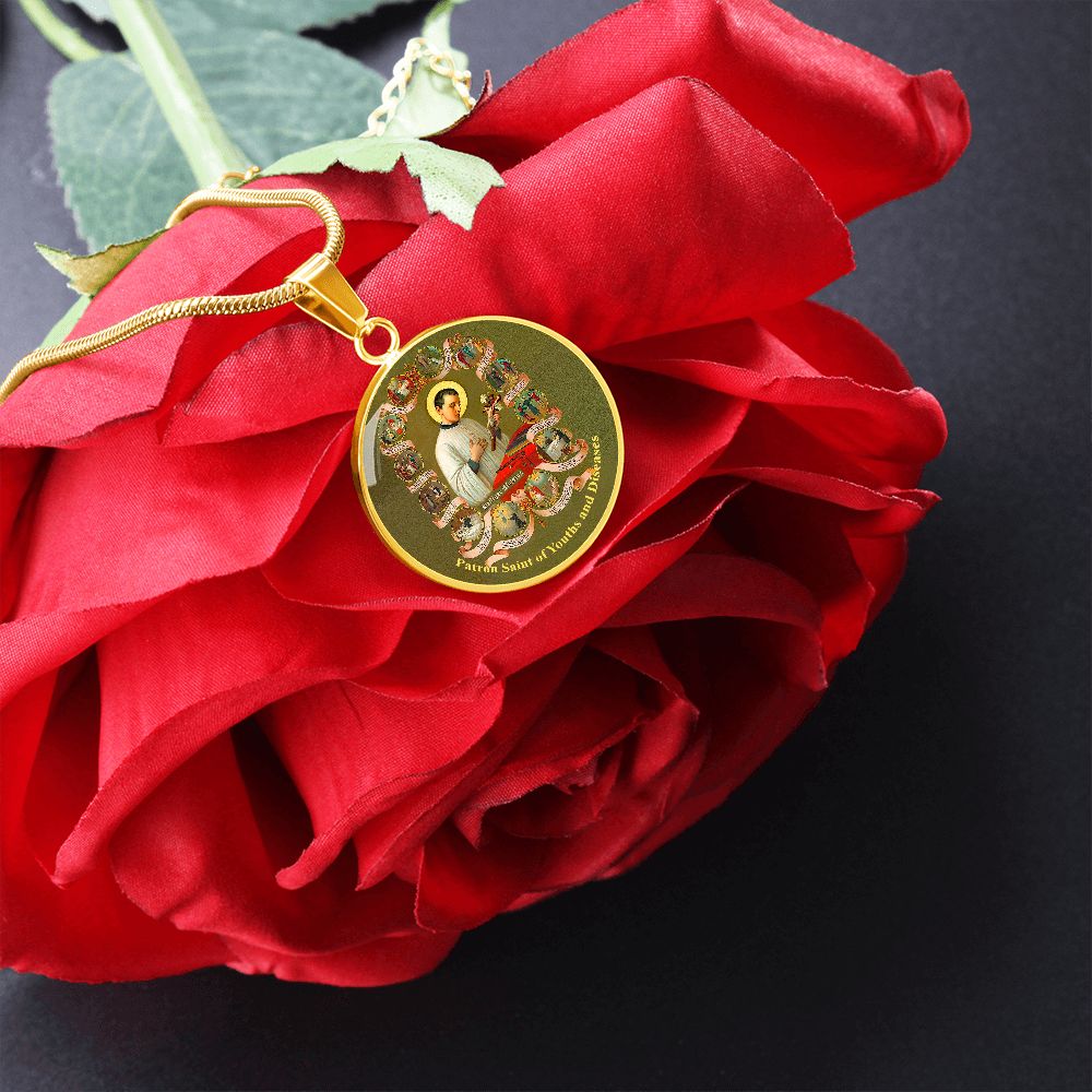 St. Aloysius Gonzaga Medal gold