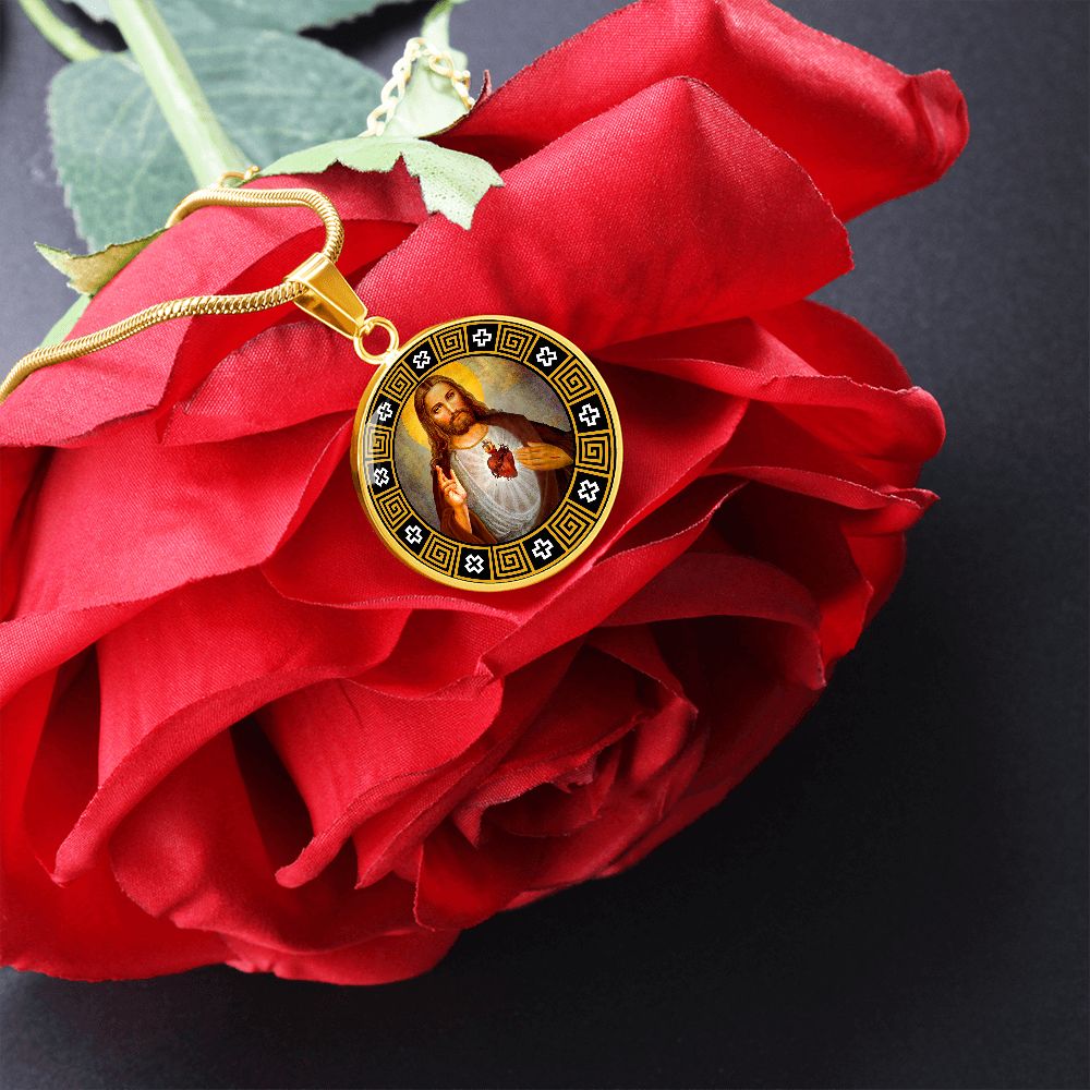 The Sacred Heart of Jesus Medal gold