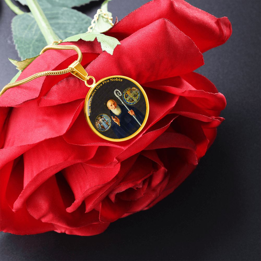 Saint Benedict Medal gold