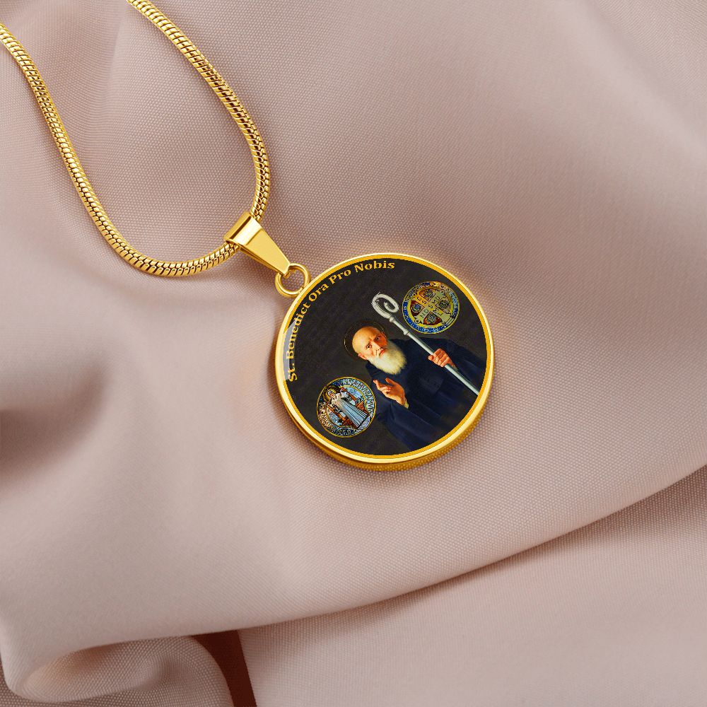 Saint Benedict Medal gold