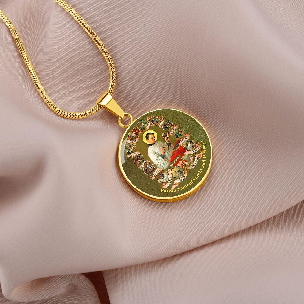 St. Aloysius Gonzaga Medal gold