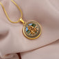 St. Peregrine Medal Patron of Cancer Patients gold