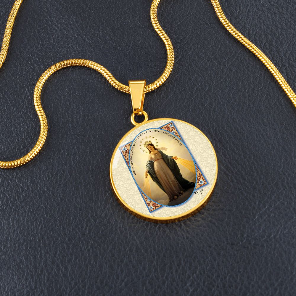 Lady of the Miraculous Medal gold
