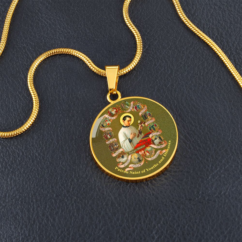 St. Aloysius Gonzaga Medal gold