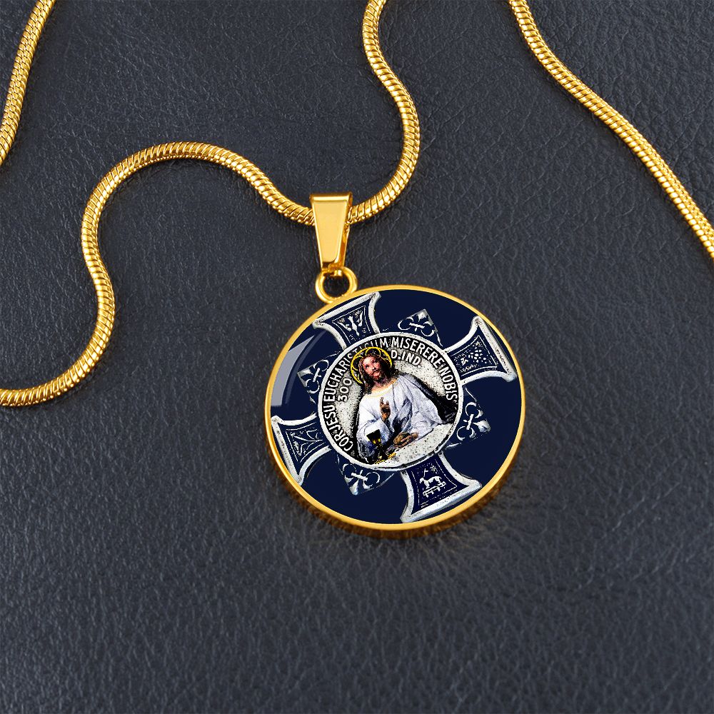 The Holy Eucharist Medal Vintage gold