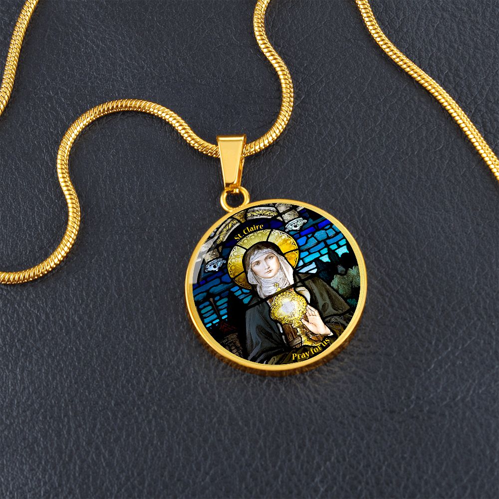 Saint Claire Pendant gold