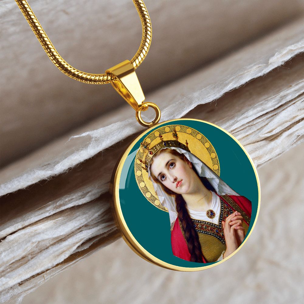 St. Elizabeth of Hungary Medal gold