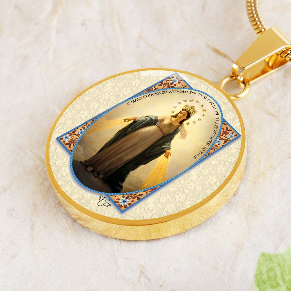 Lady of the Miraculous Medal gold