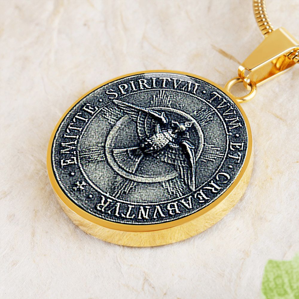 Ancient Holy Ghost Medal