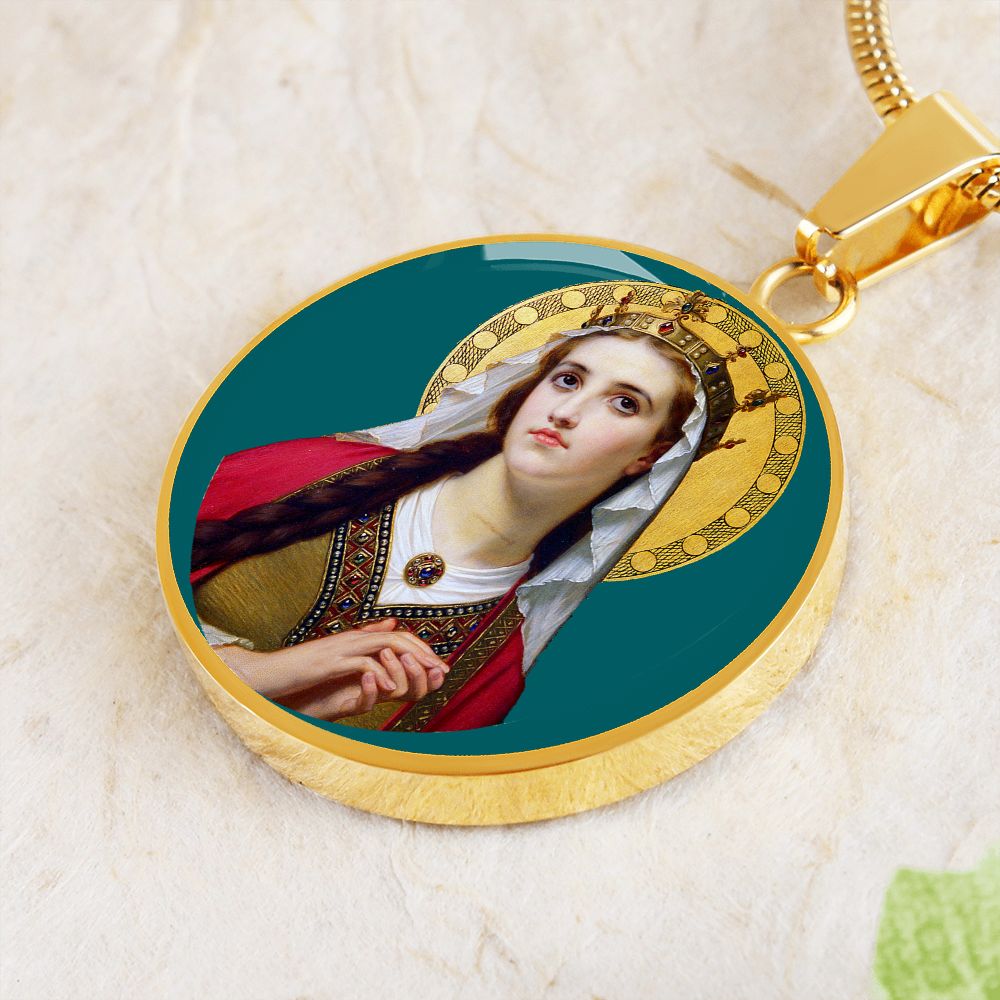 St. Elizabeth of Hungary Medal gold