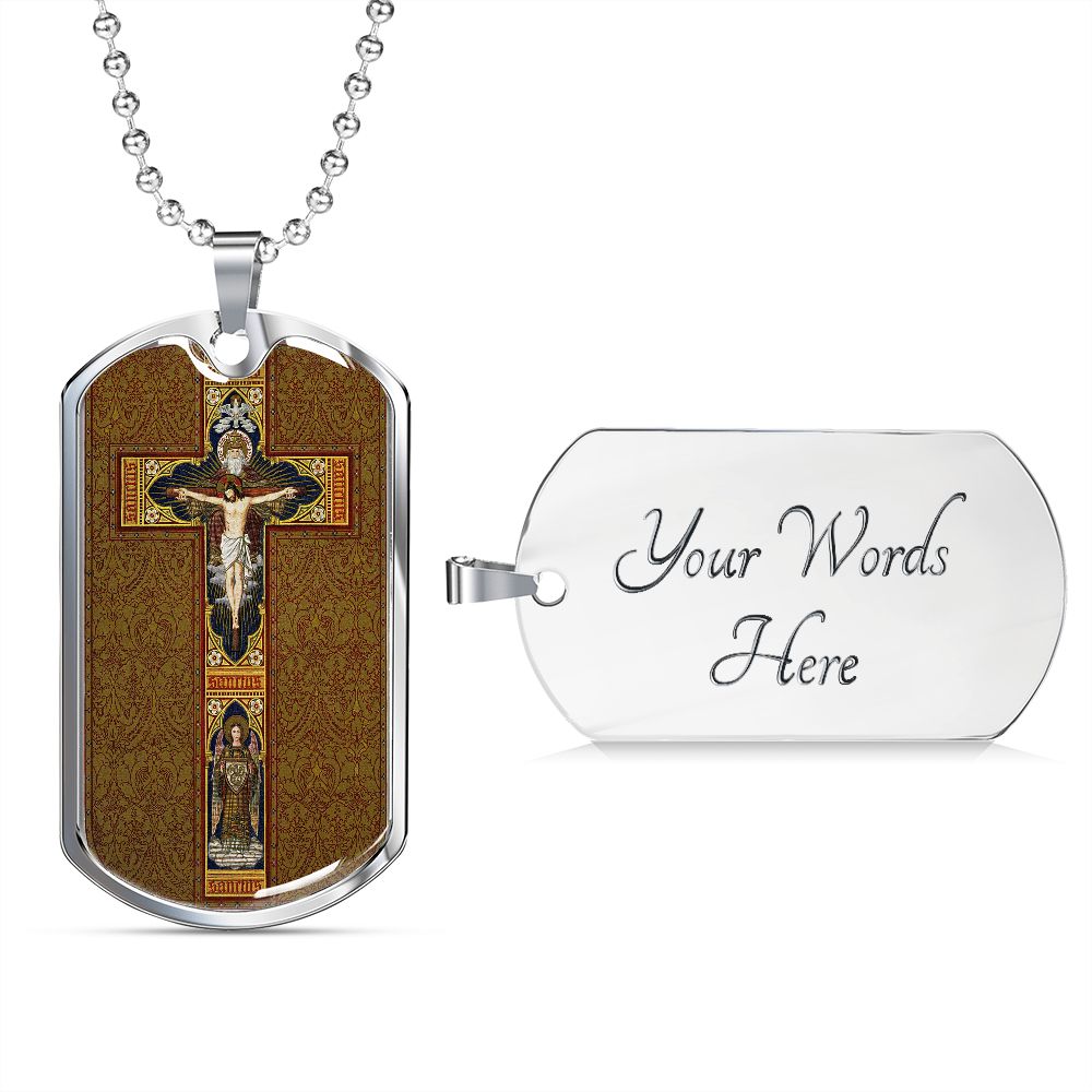 Holy Trinity Medal Classic with custom engraving