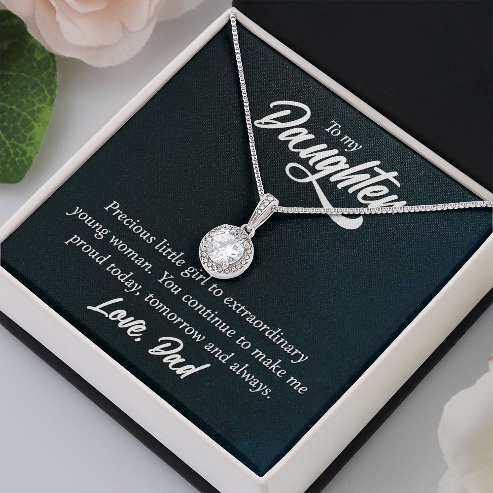 Love Necklace For My Daughter With Love