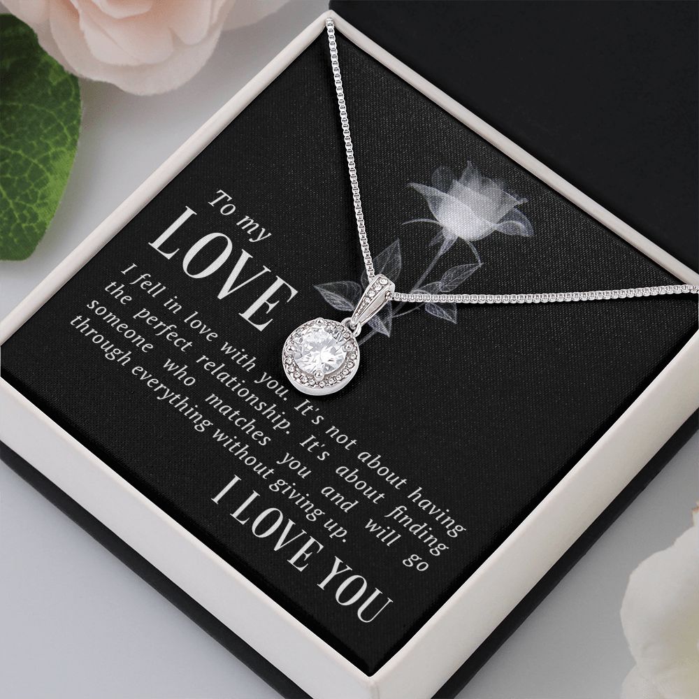 Love Necklace For My Love, Love Necklace For My Sweetheart
