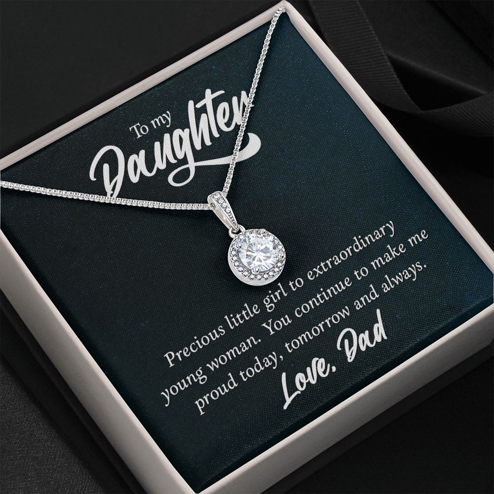 Love Necklace For My Daughter With Love