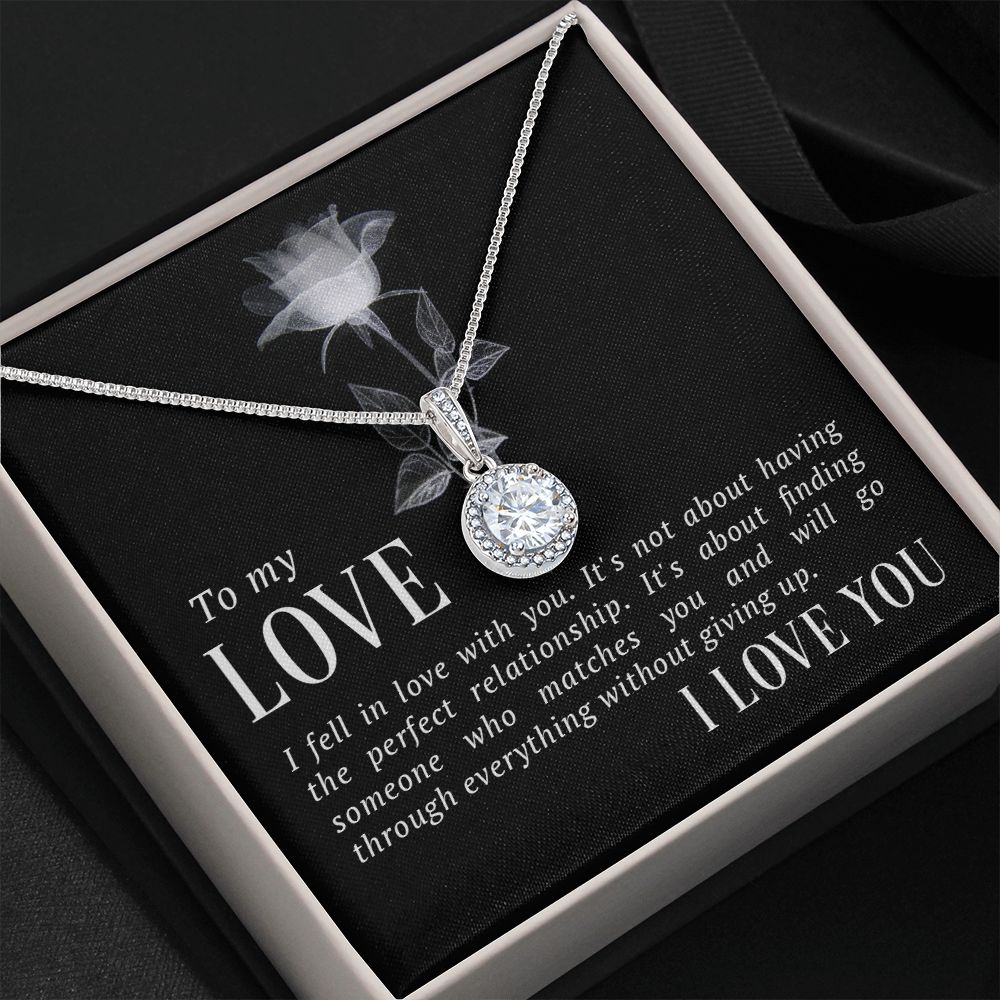 Love Necklace For My Love, Love Necklace For My Sweetheart