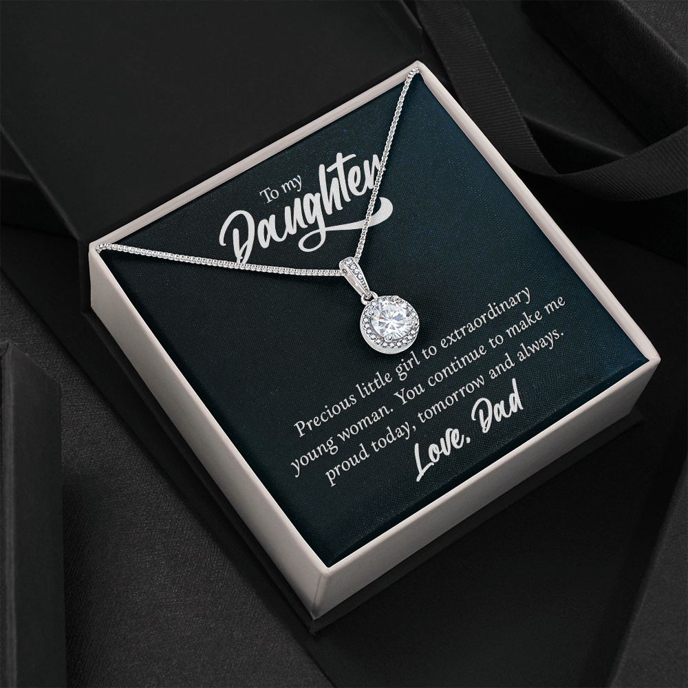 Love Necklace For My Daughter With Love