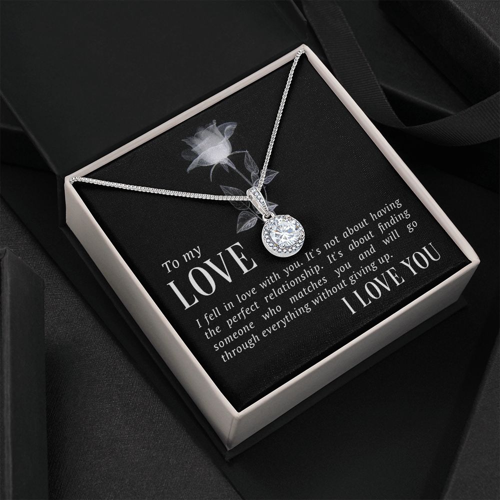 Love Necklace For My Love, Love Necklace For My Sweetheart