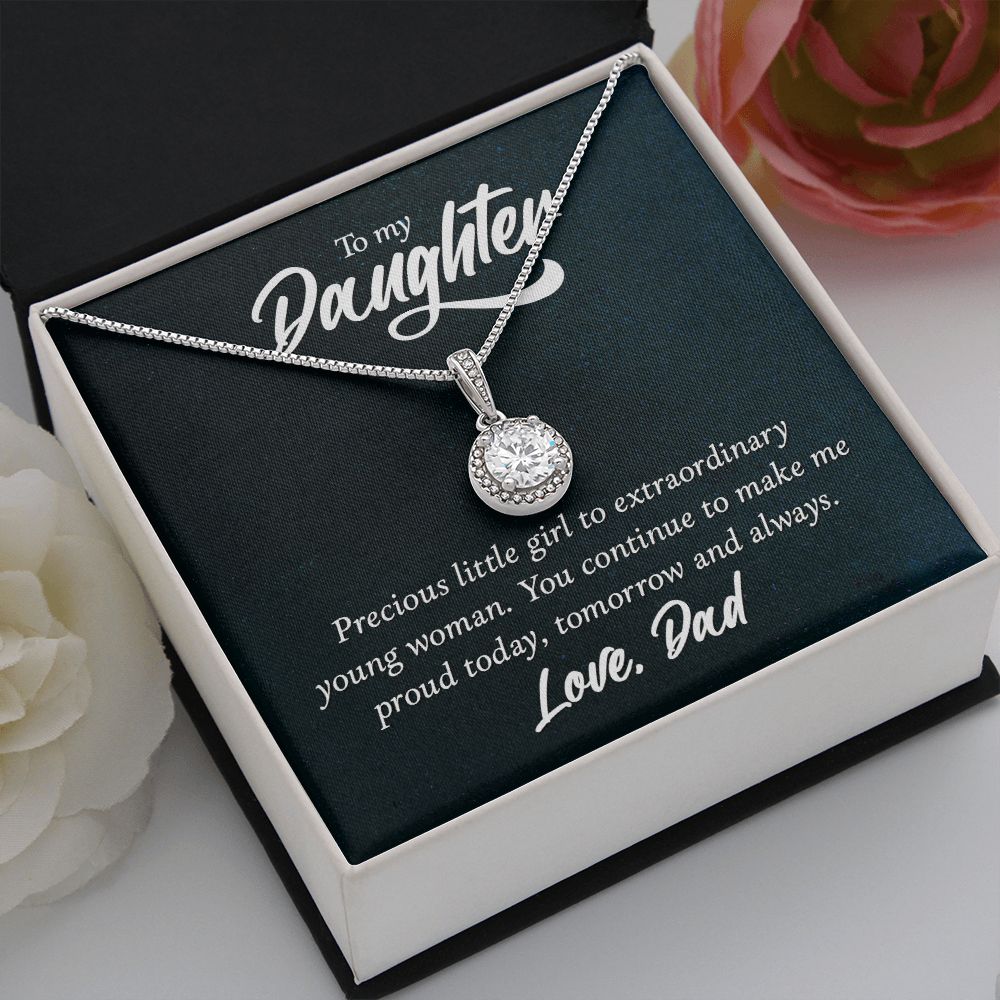 Love Necklace For My Daughter With Love