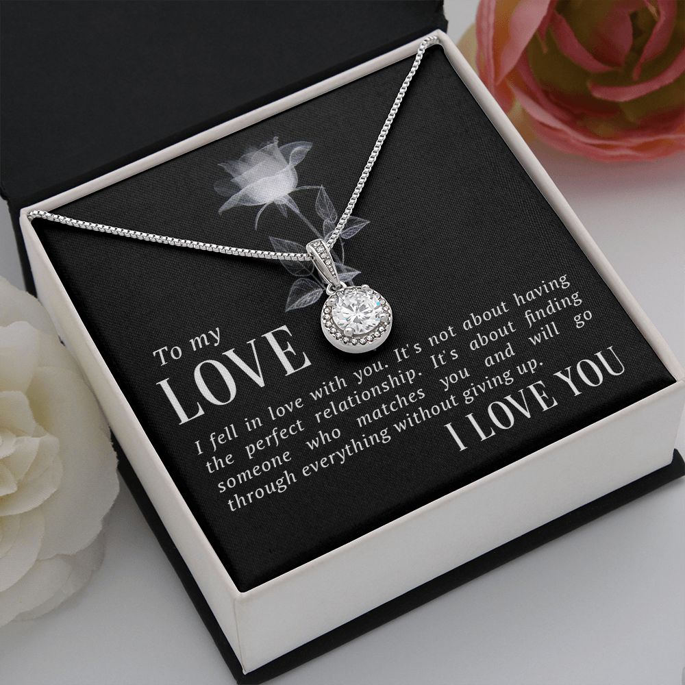 Love Necklace For My Love, Love Necklace For My Sweetheart